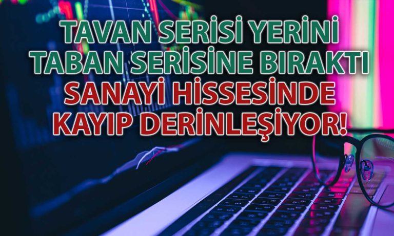 Sanayi Şirketinde İstifa Duyurusu: Hisse 3. Gününde de Taban!