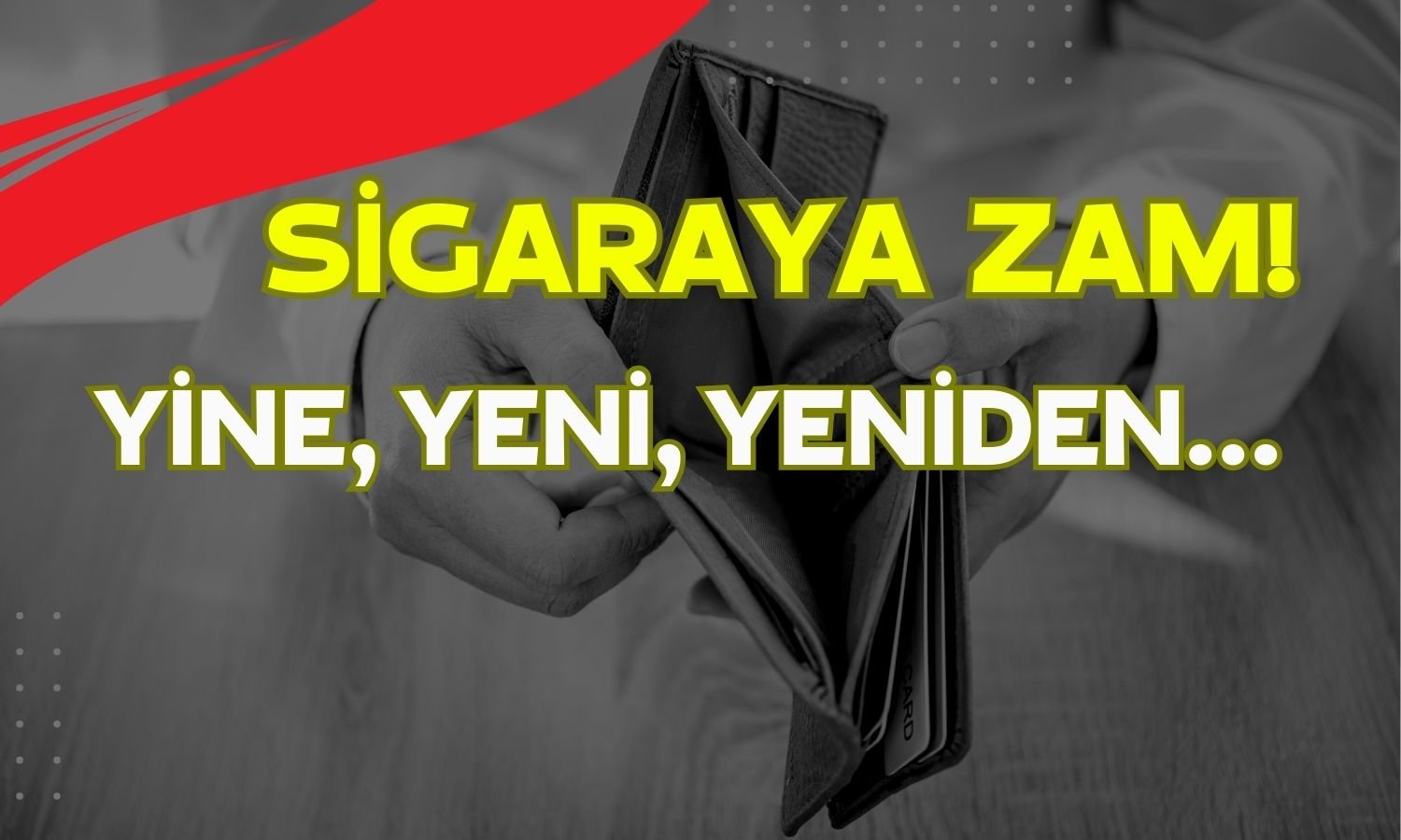 Sigaraya Zam Geldi! Her 1 Liralık Zammın 80 Kuruşu Vergi