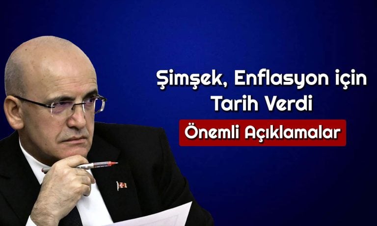 Şimşek’ten Enflasyon Açıklaması: Kalıcı Düşüş Başladı