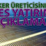 Tavan Serisi Tabana Dönen Halka Arzdan GES Açıklaması