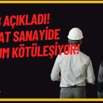 TCMB’nin 2 İmalat Raporu da Durumda Kötüleşmeye İşaret Ediyor