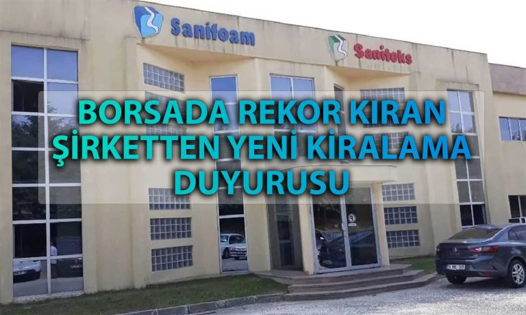 Yılda Yüzde 400 Yükselen Sanayi Şirketinden Kiralama Duyurusu