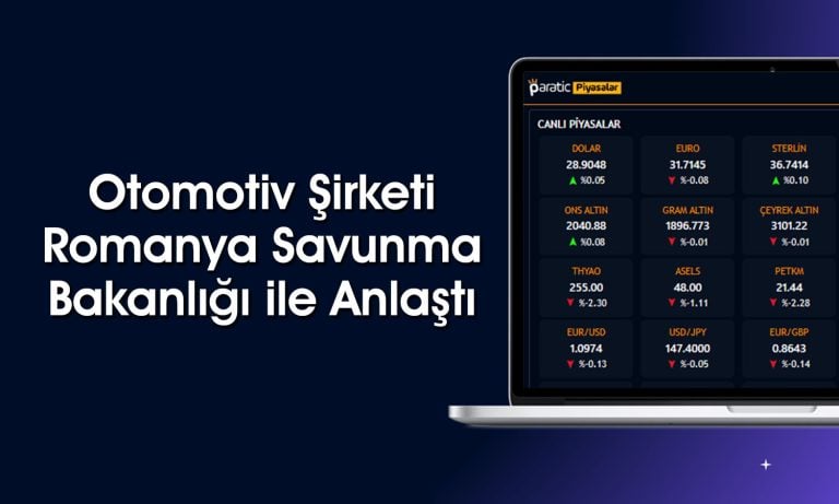 830 TL Hedef Fiyatlı Otomotiv Şirketi Dev İhaleyi Kazandı