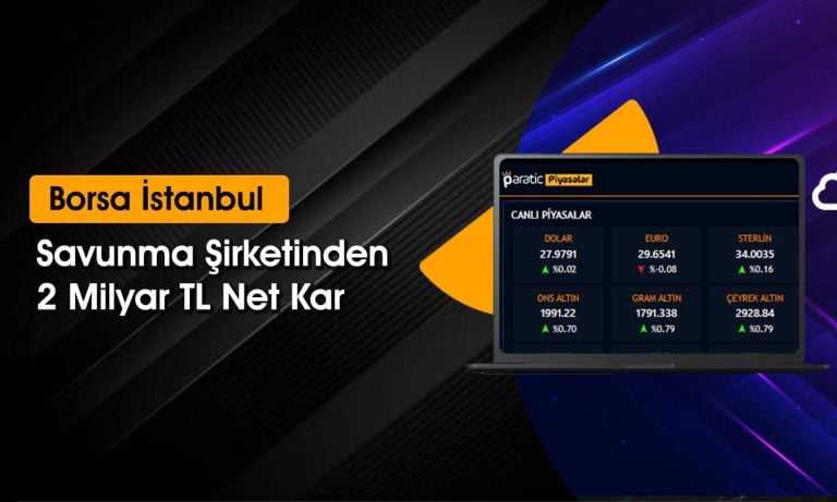 87 TL Hedef Fiyatlı Savunma Devi Bilançosunu Paylaştı