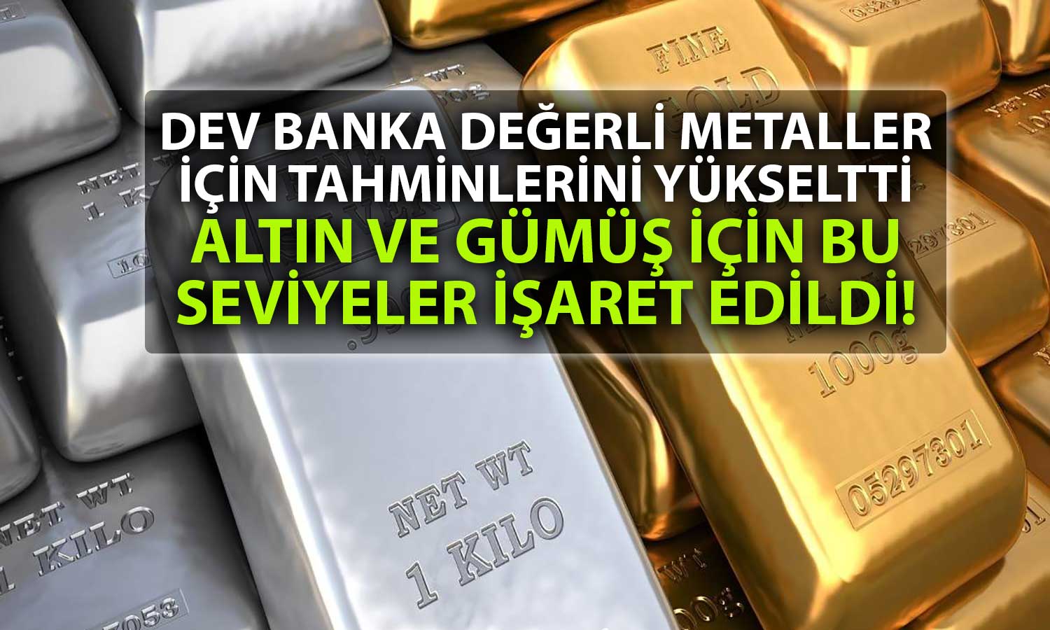 Altın ve Gümüşte Ralli Sürerken Citi Tahminlerini Yükseltti