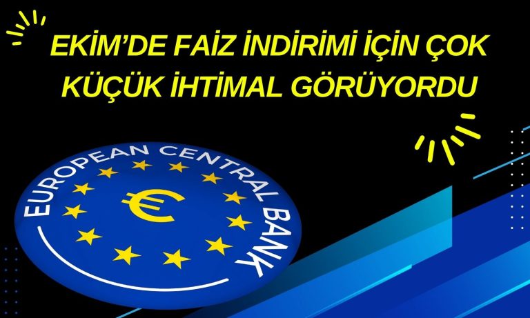 Avrupa Merkez Bankası Üyesi Faiz İndiriminde U Dönüşü Yaptı