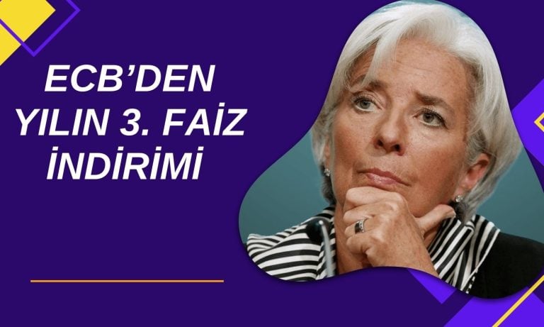 Avrupa Merkez Bankası Yine Faiz İndirdi: Dezenflasyon Sürüyor