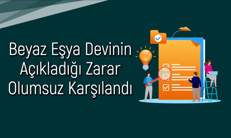 Beyaz Eşya Devinde Beklenti Azaldı! Hisse Düşüşe Başladı