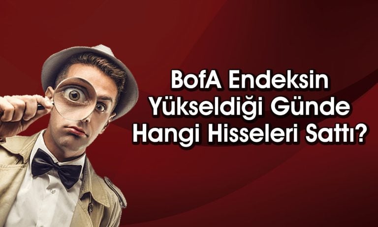 BofA’dan Bankacılık Hissesinde 542 Milyon TL’lik Satış