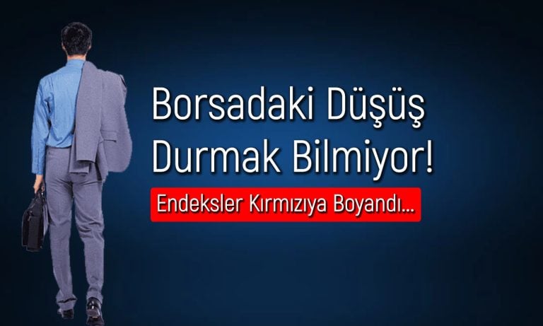 Borsa Kan Ağlıyor! Endeks 9000 Puanın Altına İndi