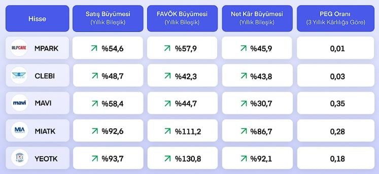 Borsada 3 Senedir Karını Yükselten 5 Şirket: MIATK Listede