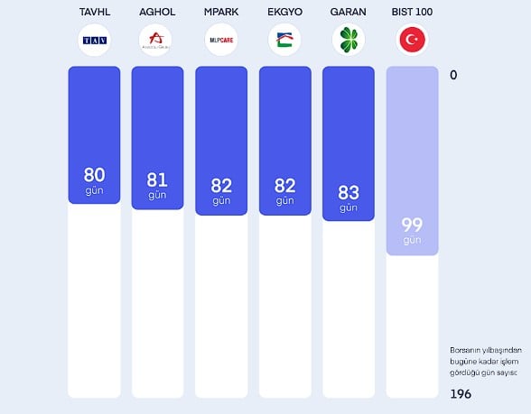 Borsada Son 6,5 Ayda Ayakta Kalmayı Başaran Hisseler