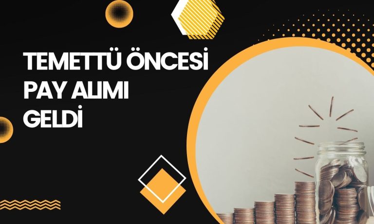 Bugün Temettü Verecek Holdingde CEO’dan Yeni Pay Alımı