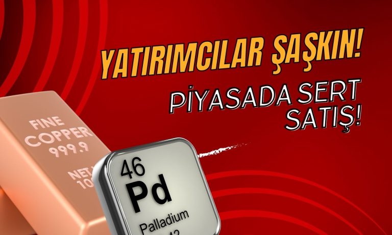 Çin Hayal Kırıklığı Yaratırken Bakır ile Paladyum Sert Düştü