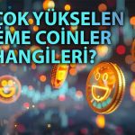 Meme Coin Piyasası Yükselişi ile Marketten Pozitif Ayrışıyor