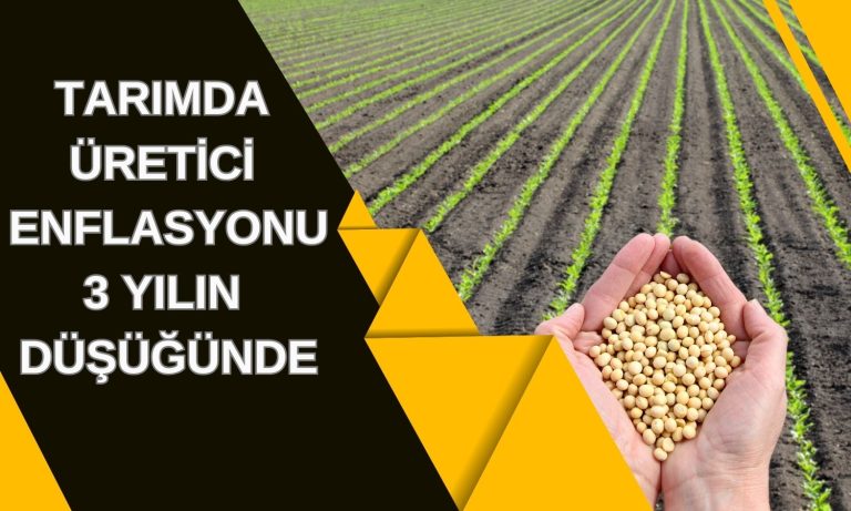 Tarımda Üretici Enflasyonu 3 Yıl Önceki Seviyede!