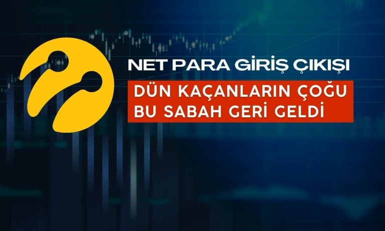 TCELL’den Dün Kaçan Para Bugün İlk Yarıda Geri Geldi