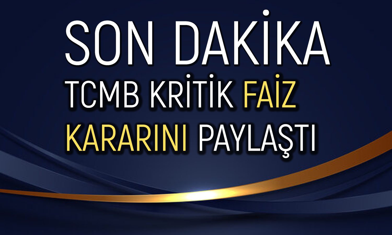 TCMB Faiz Kararını Açıkladı! Ekim’de Oran Değişti mi?