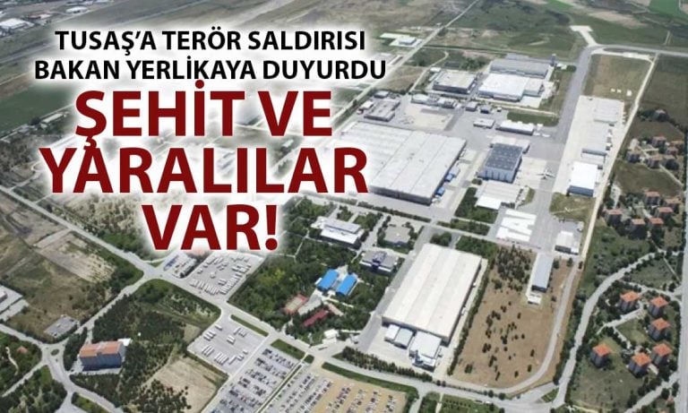 TUSAŞ’a Terör Saldırısı: Bakan Yerlikaya’dan Açıklama Geldi