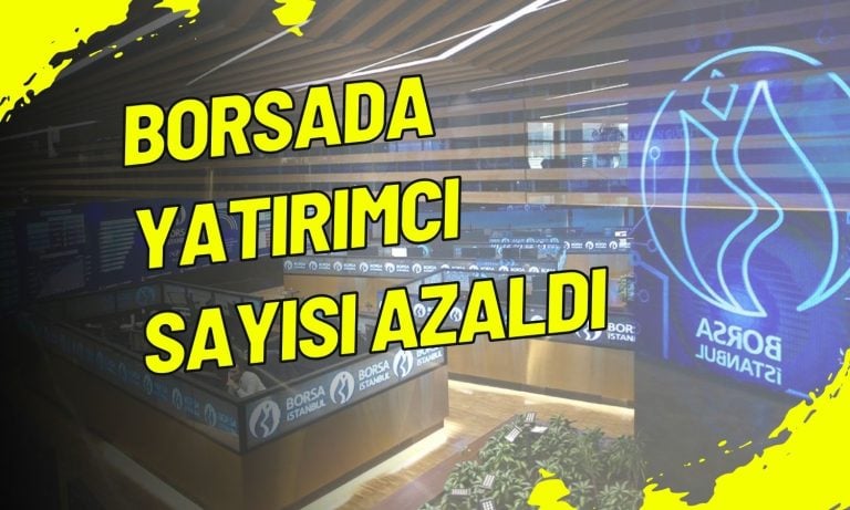 Yatırımcı Borsadan Uzaklaşıyor: 7 Milyon Kişi Kaldı