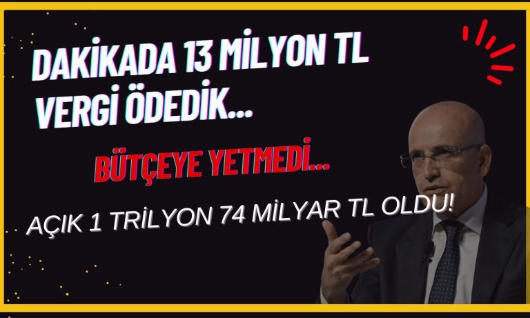 Yılın İlk 9 Ayında Ne Kadar Vergi Ödediysek Bütçeye Yetmedi