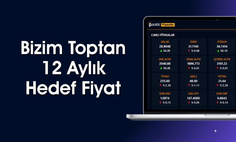 Bizim Toptan için Rapor Paylaşıldı! Tavsiye ve Hedef Ne?