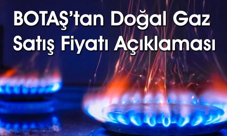 Doğal Gaza Aralık’ta Zam Gelecek mi? BOTAŞ Duyurdu