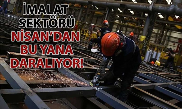 İmalat Sektöründeki Daralma Ekim’de Yavaşladı