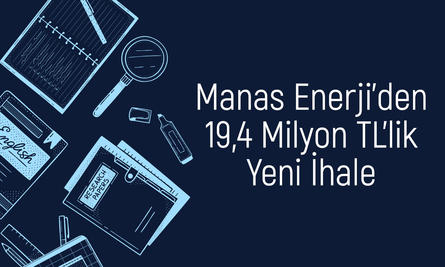 Manas Enerji’den İhale Zaferi: İmzalar Atıldı