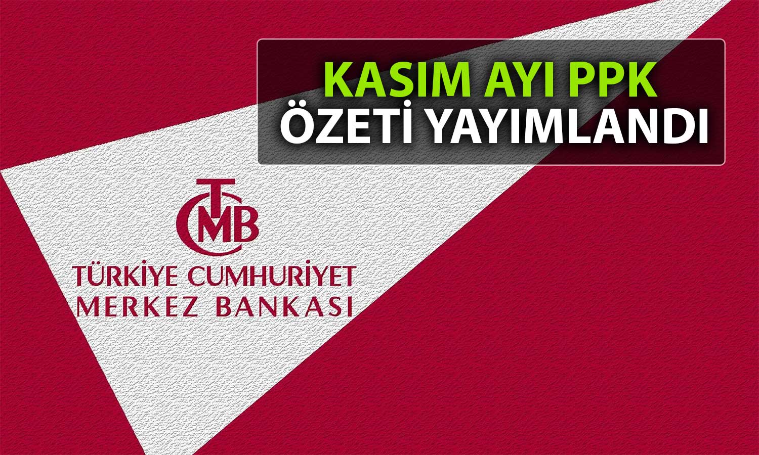 Merkez Bankası’ndan Kasım Ayı Enflasyonu için Gıda Fiyatları Mesajı