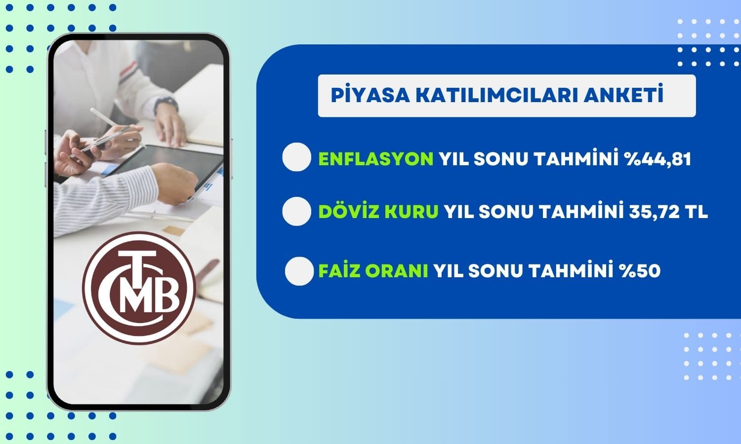 TCMB’nin Son Anketinde Enflasyon Beklentisi Yükseltildi