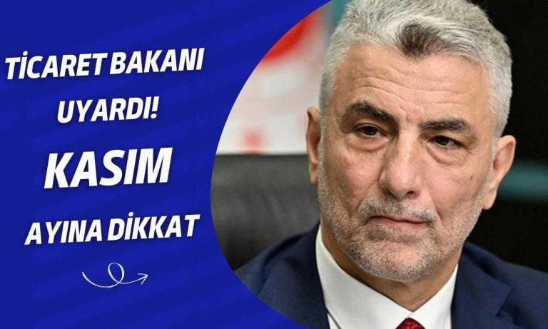 Bakan Bolat’tan Vatandaşlara Kasım İndirimi Uyarısı