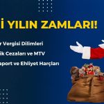 Yeni Yılda Vergi, Harç ve Cezalara Gelecek Zamlar