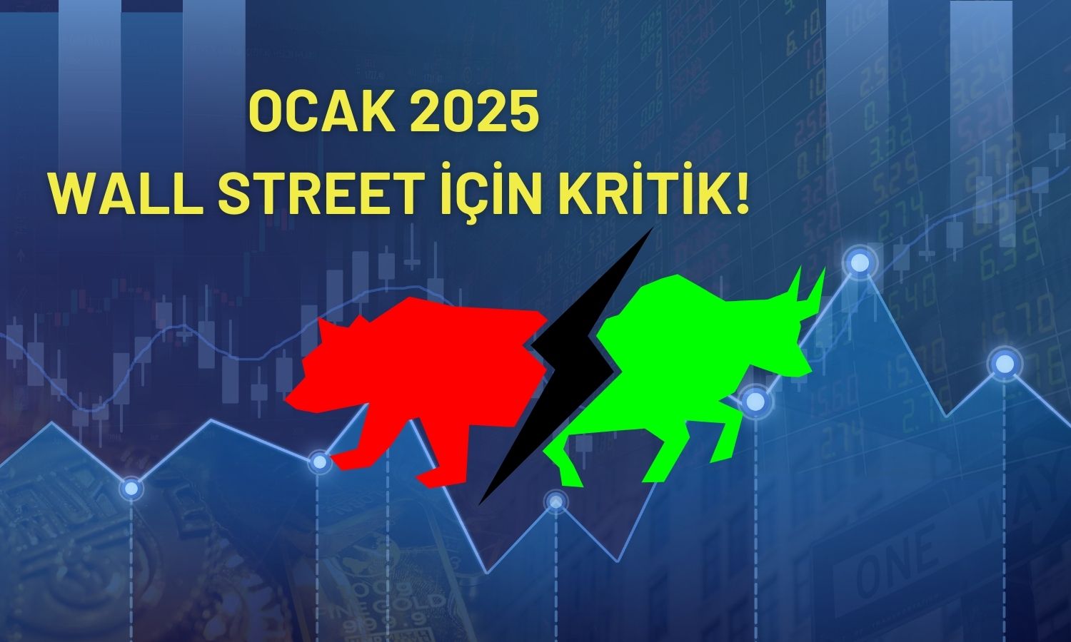 ABD borsaları 2025’in ilk ayında test edilecek!