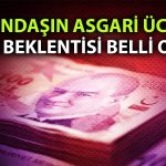Asgari ücretle ilgili yeni araştırma: Halkın zam beklentisi ne?