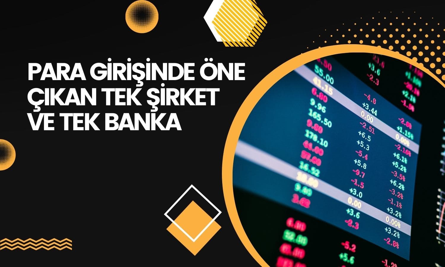 Borsada tüm para bir banka hissesinde toplandı