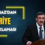 Cevdet Yılmaz’dan Suriye açıklaması: Yanındayız!