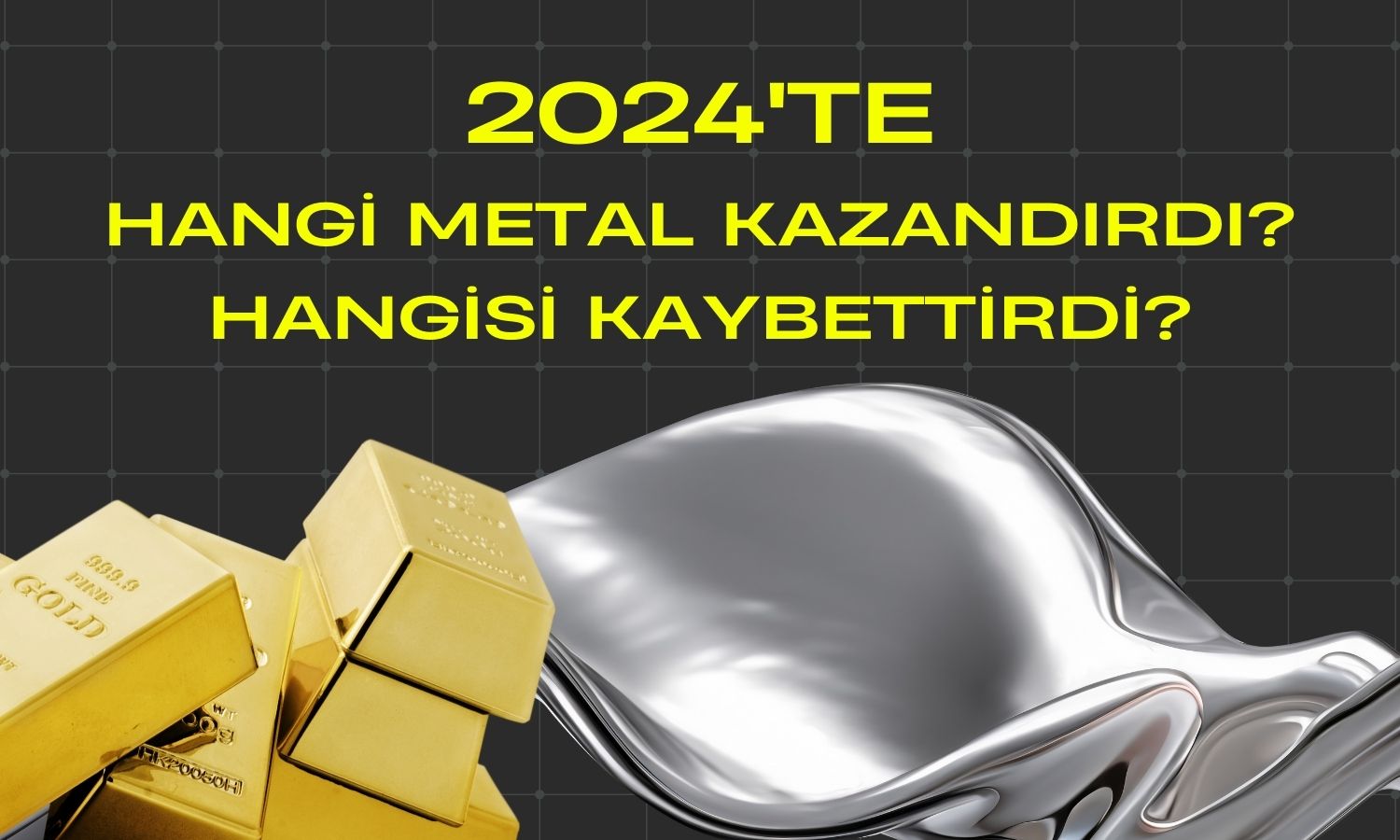 Değerli metaller bu yıl sert ayrıştı: Hangi yatırımcı kazandı?