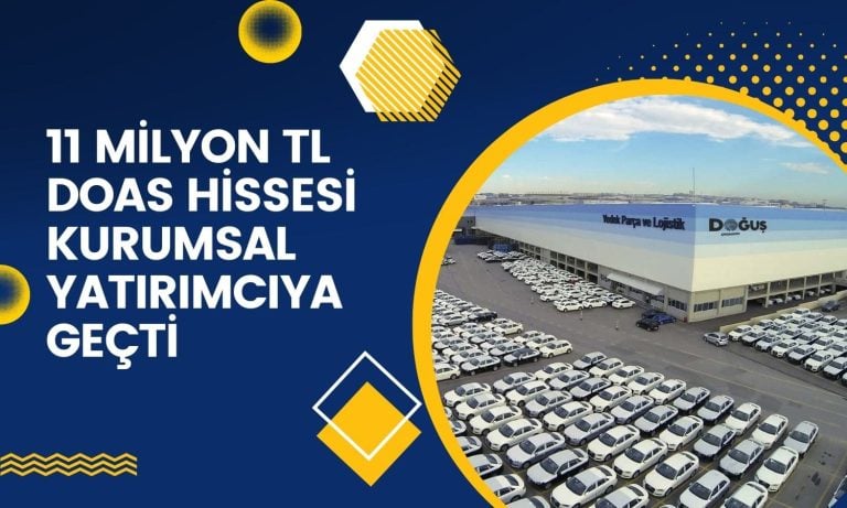 Doğuş Holding 11 milyon TL’lik DOAS hissesi sattı