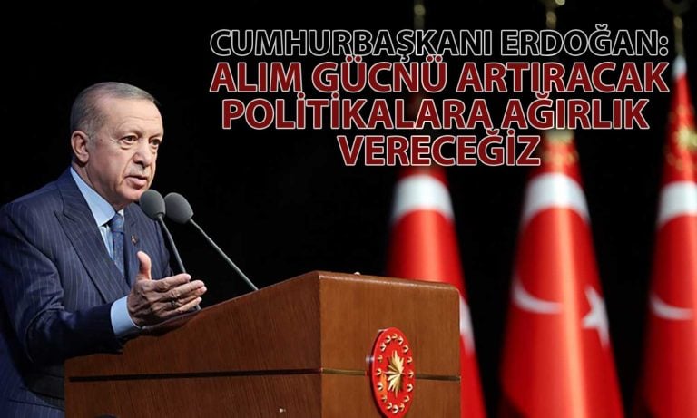 Erdoğan’dan yeni yıl mesajı: Refah kaybını telafi edeceğiz