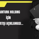Grainturk Holding (GRTHO) duyurdu: Patron pay sattı!