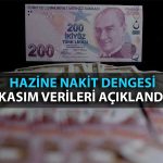 HMB Açıkladı: Hazine nakit dengesi Kasım’da 62 milyar TL açık verdi