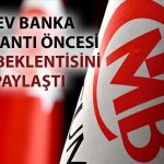 JPMorgan’dan faiz tahmini: TCMB’nin indirimle başlaması bekleniyor