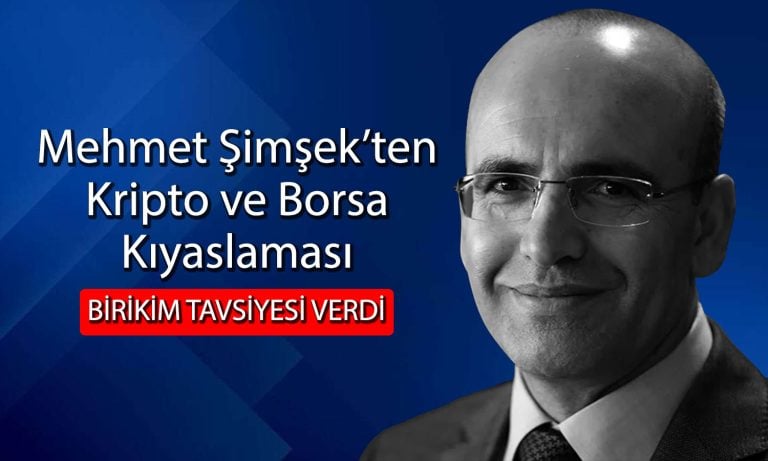 Mehmet Şimşek: Borsa Kripto Paraya Kıyasla Daha Az Riskli