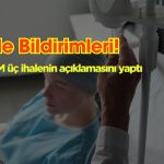 Oncosem (ONCSM) katıldığı üç ihale için açıklama yaptı