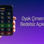 Oyak Çimento Yüzde 290 Bedelsiz için Tarihi Açıkladı