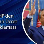 Özgür Özel’den Asgari Ücret Vurgusu: Bu Rakamın Altında Yokuz