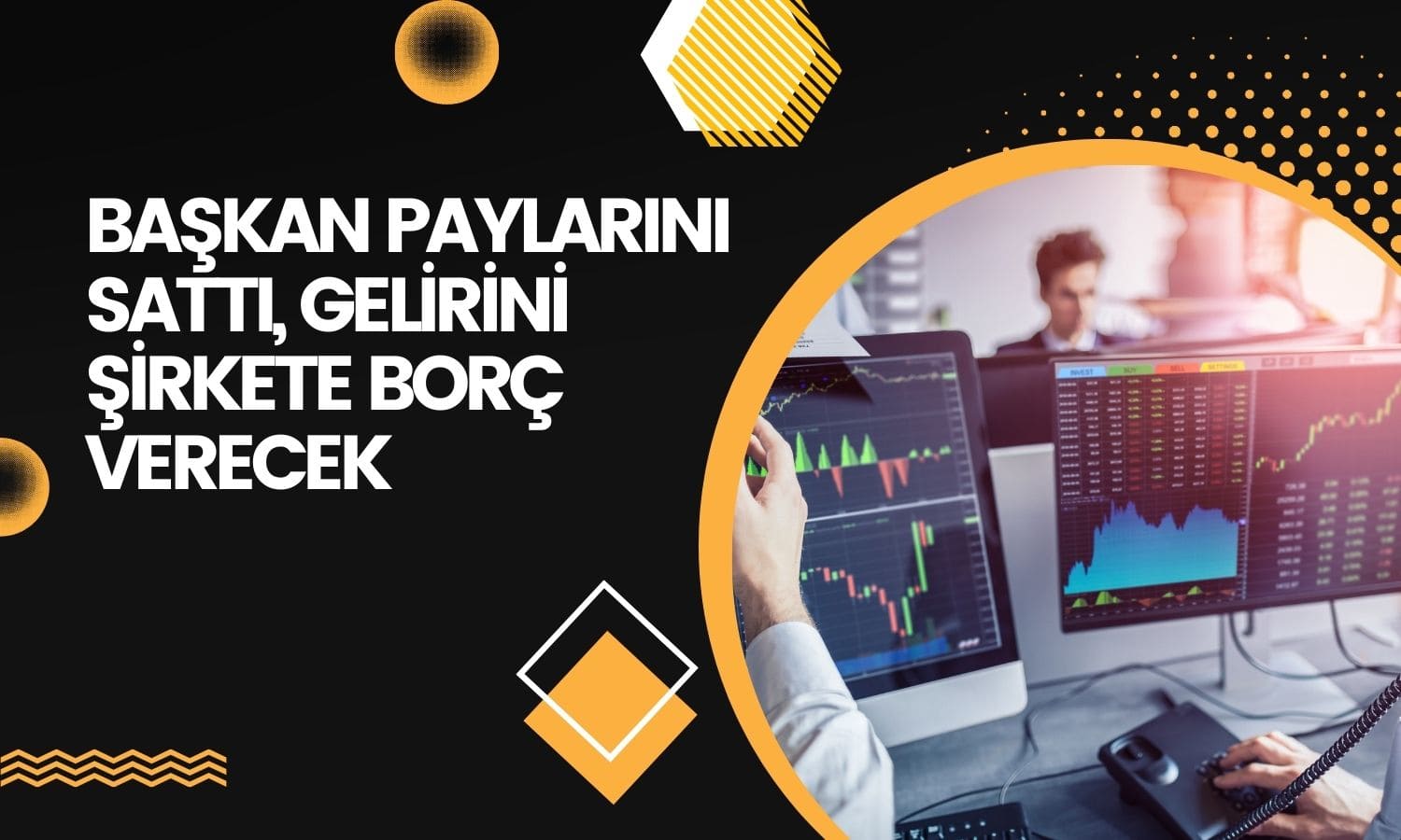 Paylarını sattı, gelirini şirkete faizsiz borç verdi