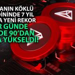 Tron Ağında Görülmemiş Hareketlilik: TRX’te Tarihi Zirve!