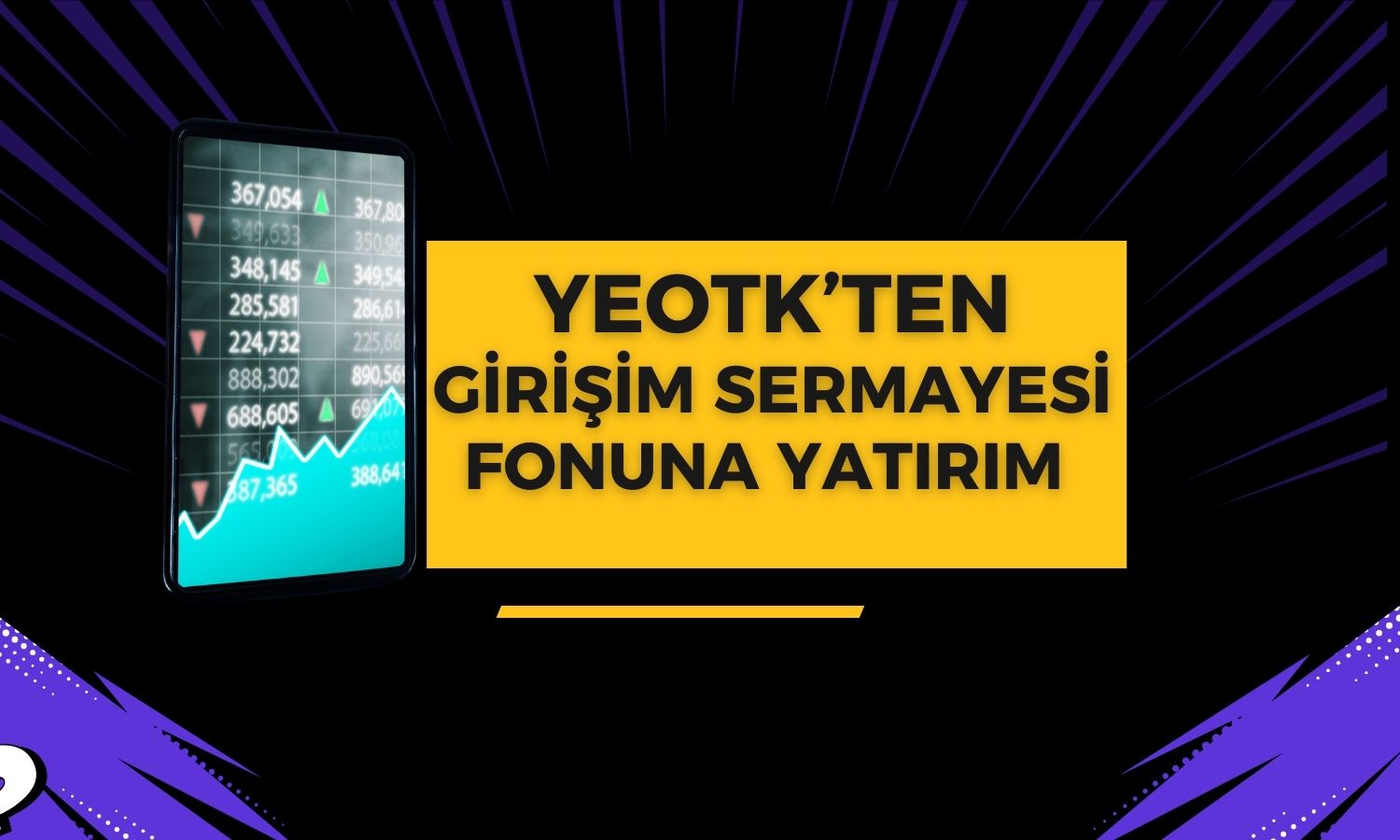 Yeo Teknoloji’den (YEOTK) girişim sermayesi fonuna yatırım